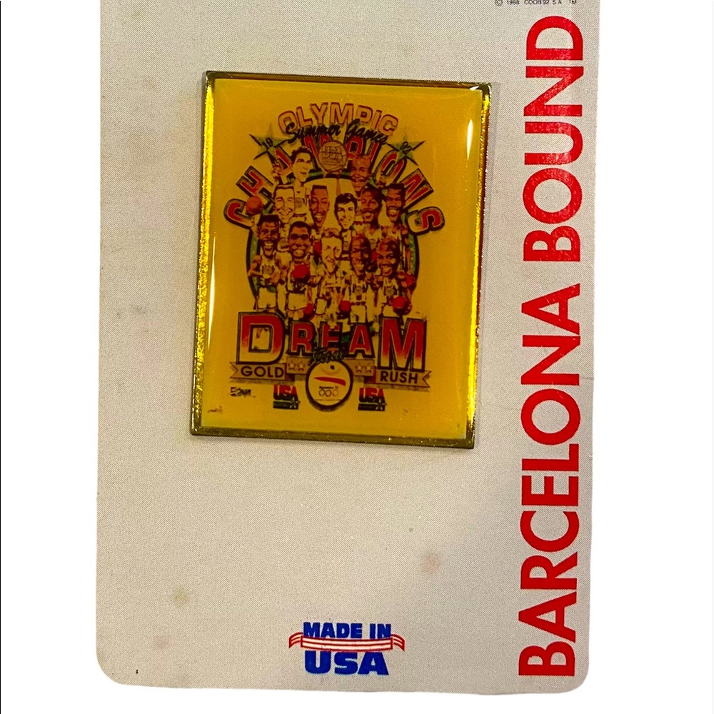 1992 Star Pins OLYMPIC CHAMPIONS DREAM - Picture 2 of 5